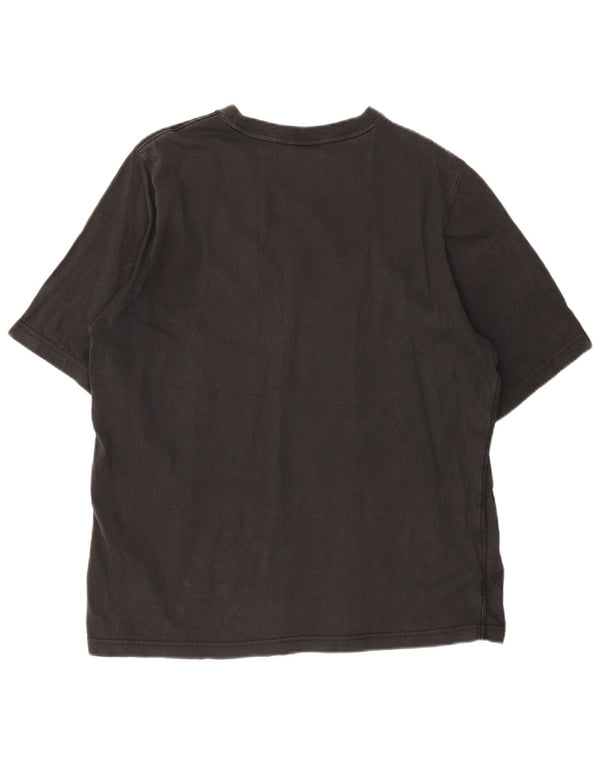 Adidas Herren Grafik T-Shirt Top Medium Schwarz Baumwolle