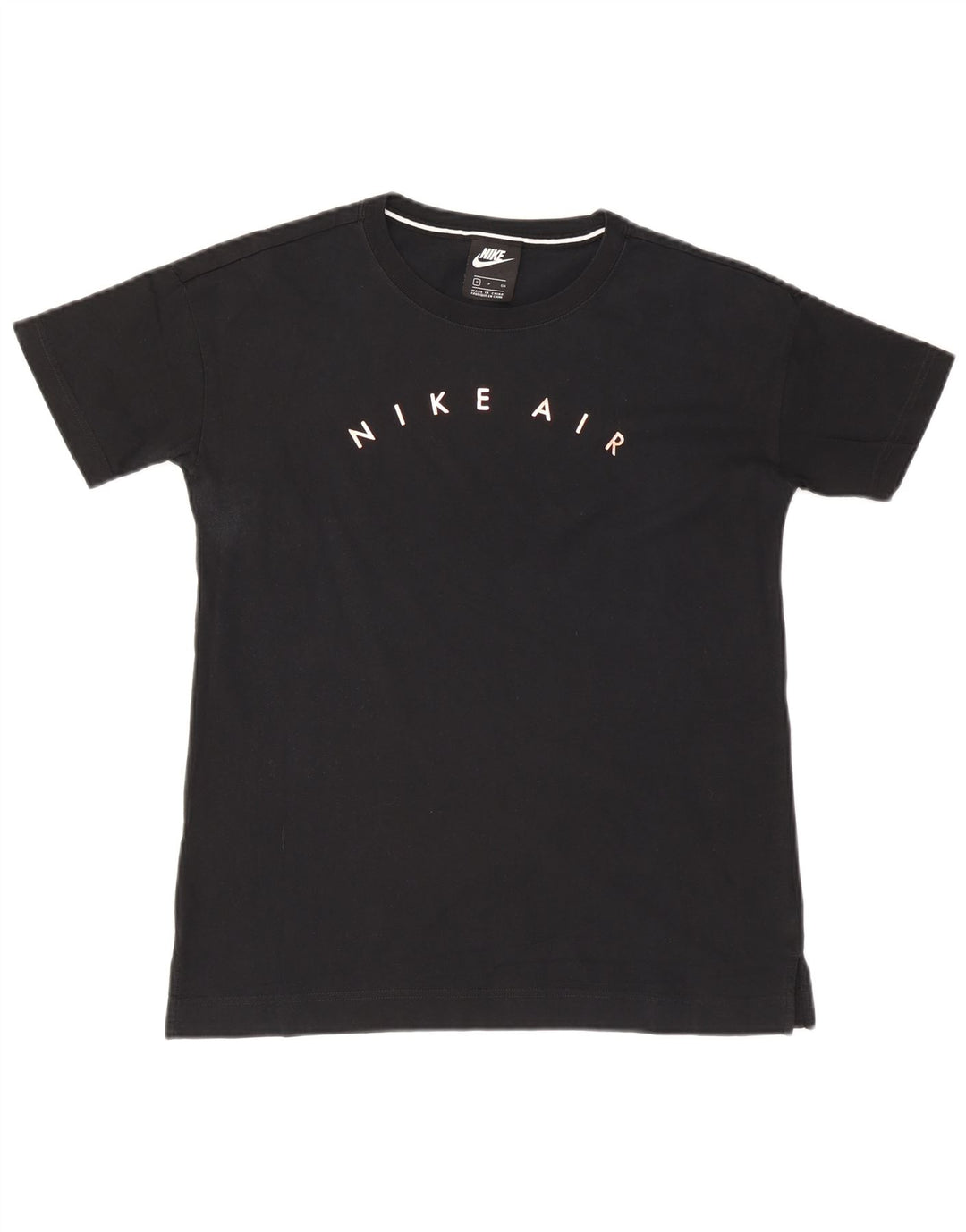 Nike Herren Air Graphic T-Shirt Top Small Schwarz