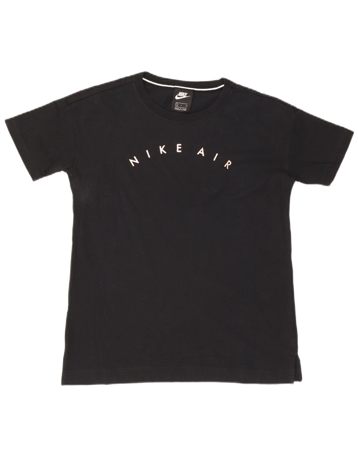 Nike Herren Air Graphic T-Shirt Top Small Schwarz
