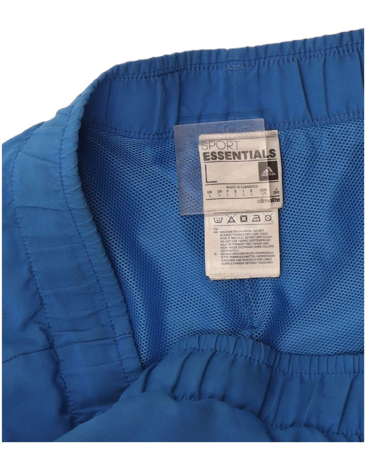 Adidas Herren Climalite Sport Shorts Large Blau Polyester