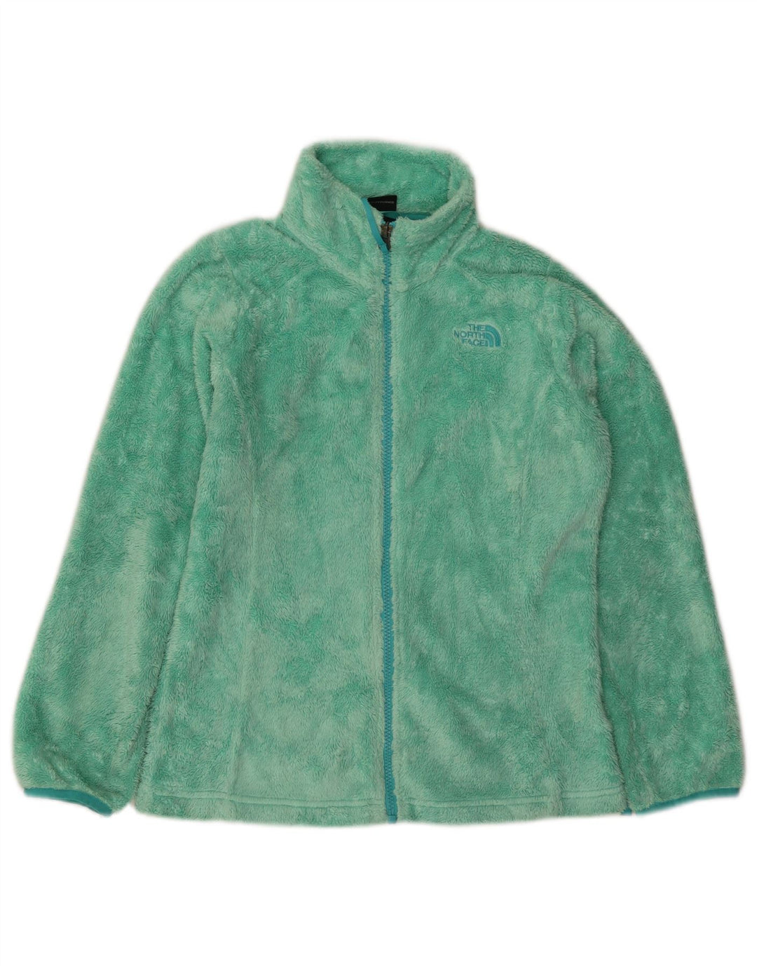 The North Face Mädchen-Fleecejacke, 14–15 Jahre, groß, türkisfarbenes Polyester