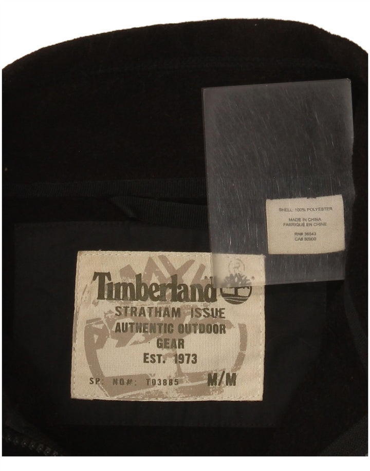 Timberland Herren Fleecejacke UK 38 Medium Schwarz Polyester