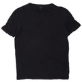 Cos Herren T-Shirt Top Small Marineblaues Leinen