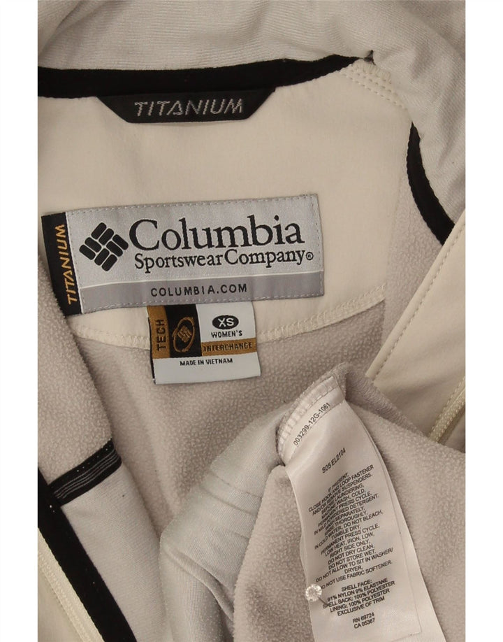 Columbia Damen Titanium Windjacke UK 6 XS Graues Nylon