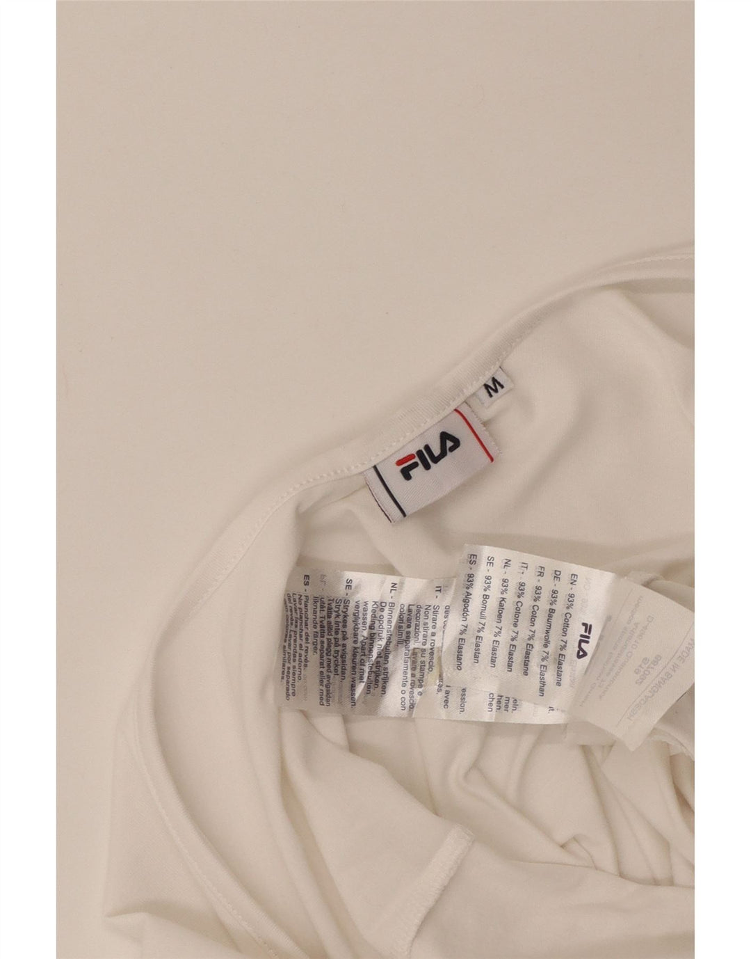 Fila Langarm-Body mit Grafik für Damen, UK 12, mittelgrau, aus Baumwolle