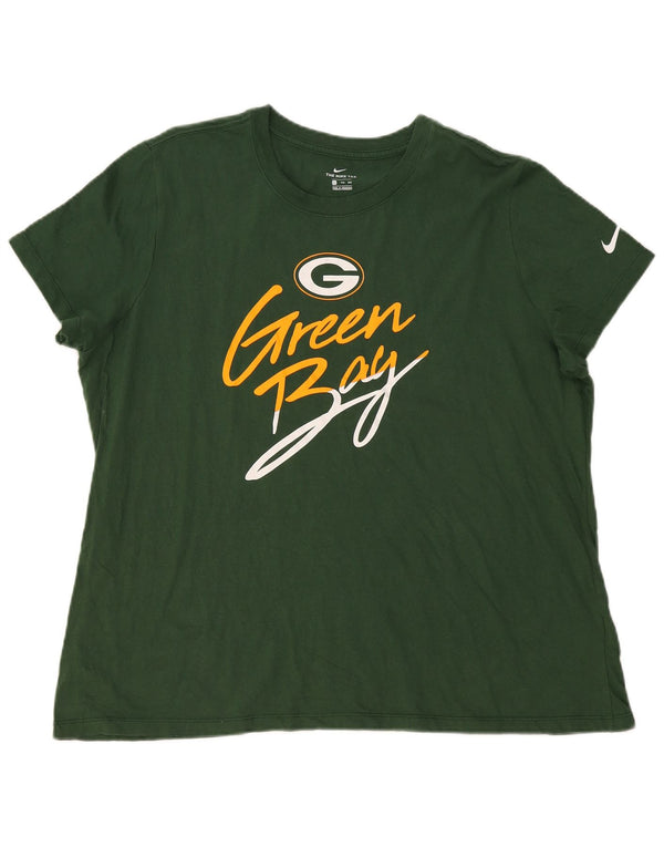 Nike Herren Green Bay Packers Grafik-T-Shirt, 2XL, Baumwolle