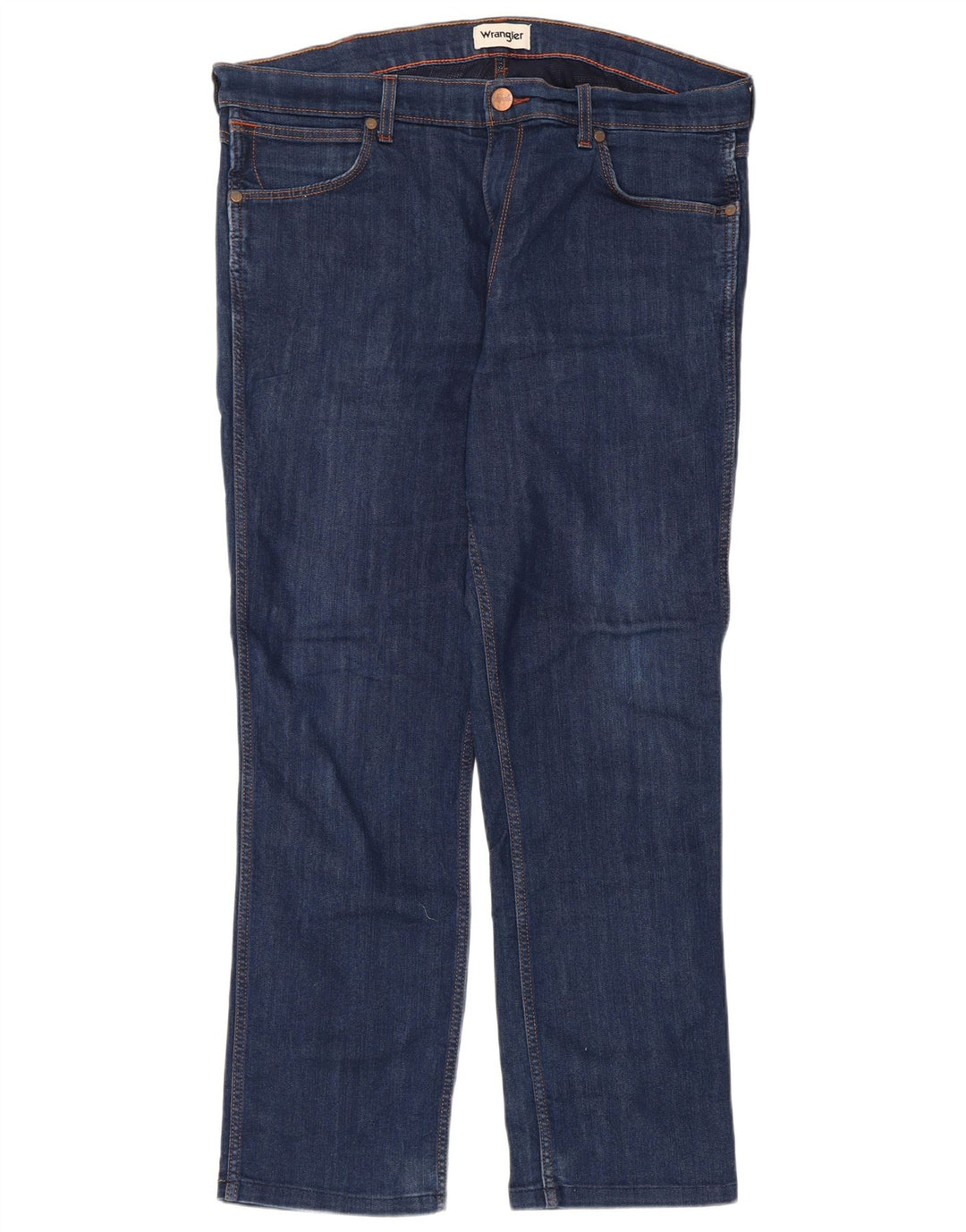 Wrangler Herren Straight Jeans W38 L29 Blau