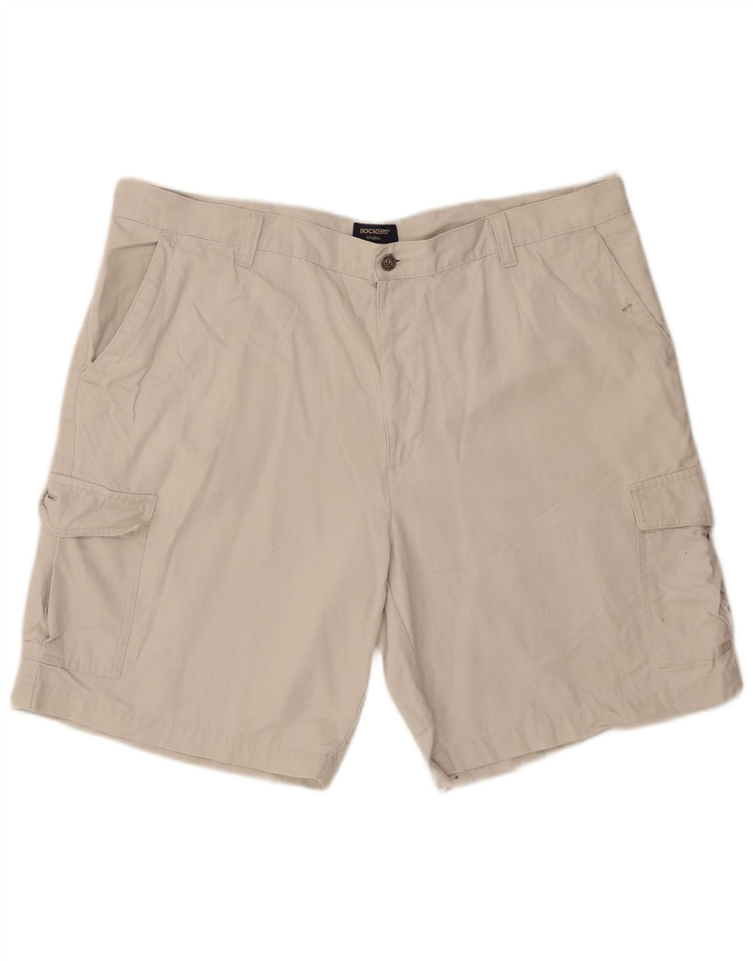 Dockers Herren Khakis Cargo Shorts W42 2XL Beige Baumwolle