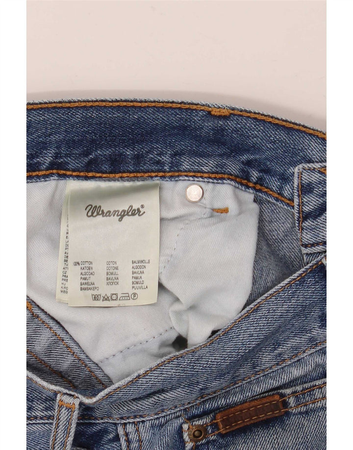 Wrangler Herren Texas Straight Jeans W34 L30 Blaue Baumwolle