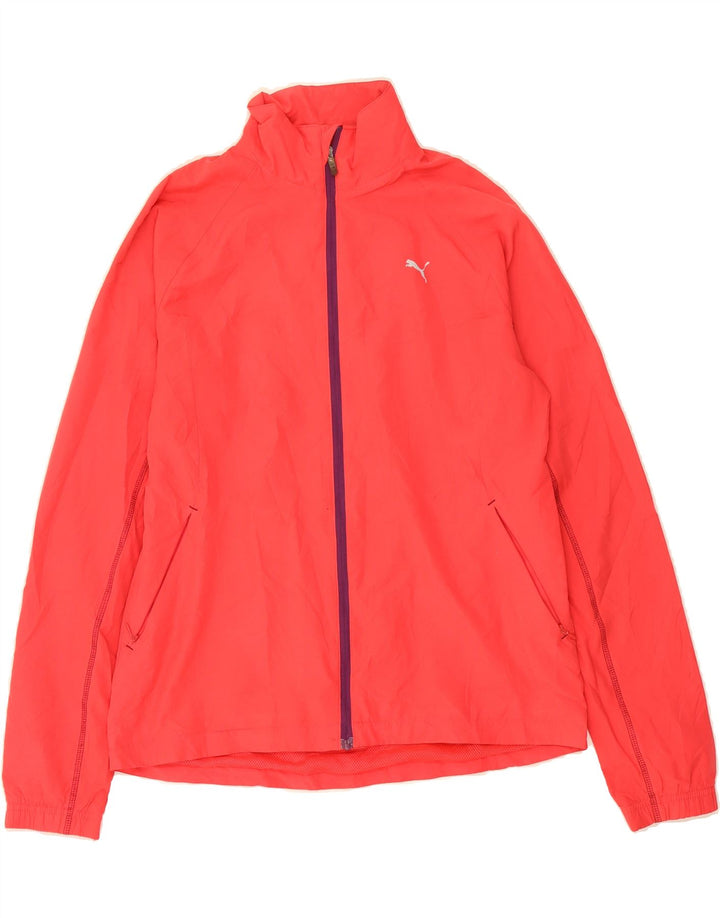 PUMA Womens Tracksuit Top Jacket UK 14 Large Pink Vintage Puma and Second-Hand Puma from Messina Hembry 
