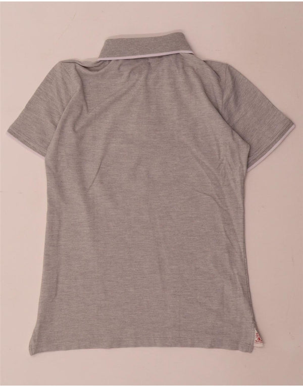 Champion Damen Poloshirt UK 18 XL Grau Baumwolle