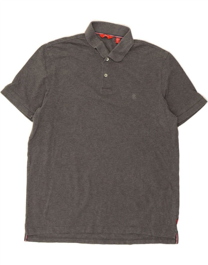 IZOD Mens Polo Shirt XL Grey Cotton Vintage Izod and Second-Hand Izod from Messina Hembry 