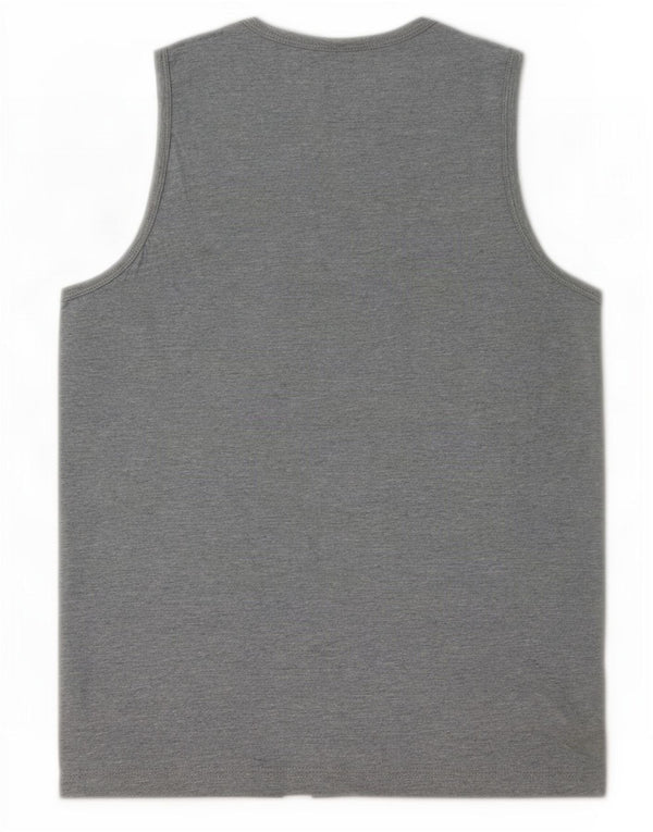 Nike Womens Graphic Vest Top UK 8/10 Small Grau meliert