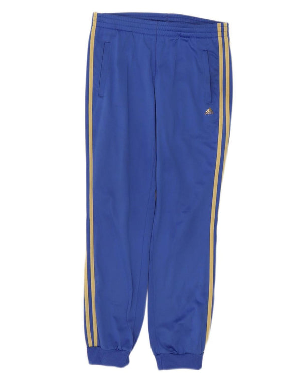 Adidas Damen Climalite Trainingshose Jogger UK 8/10 Small Blau