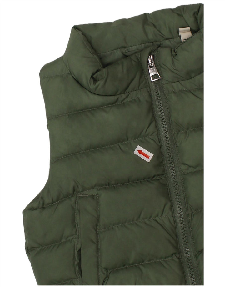 GANT Baby-Mädchen-Wattierungsjacke, 9–12 Monate, grünes Polyester