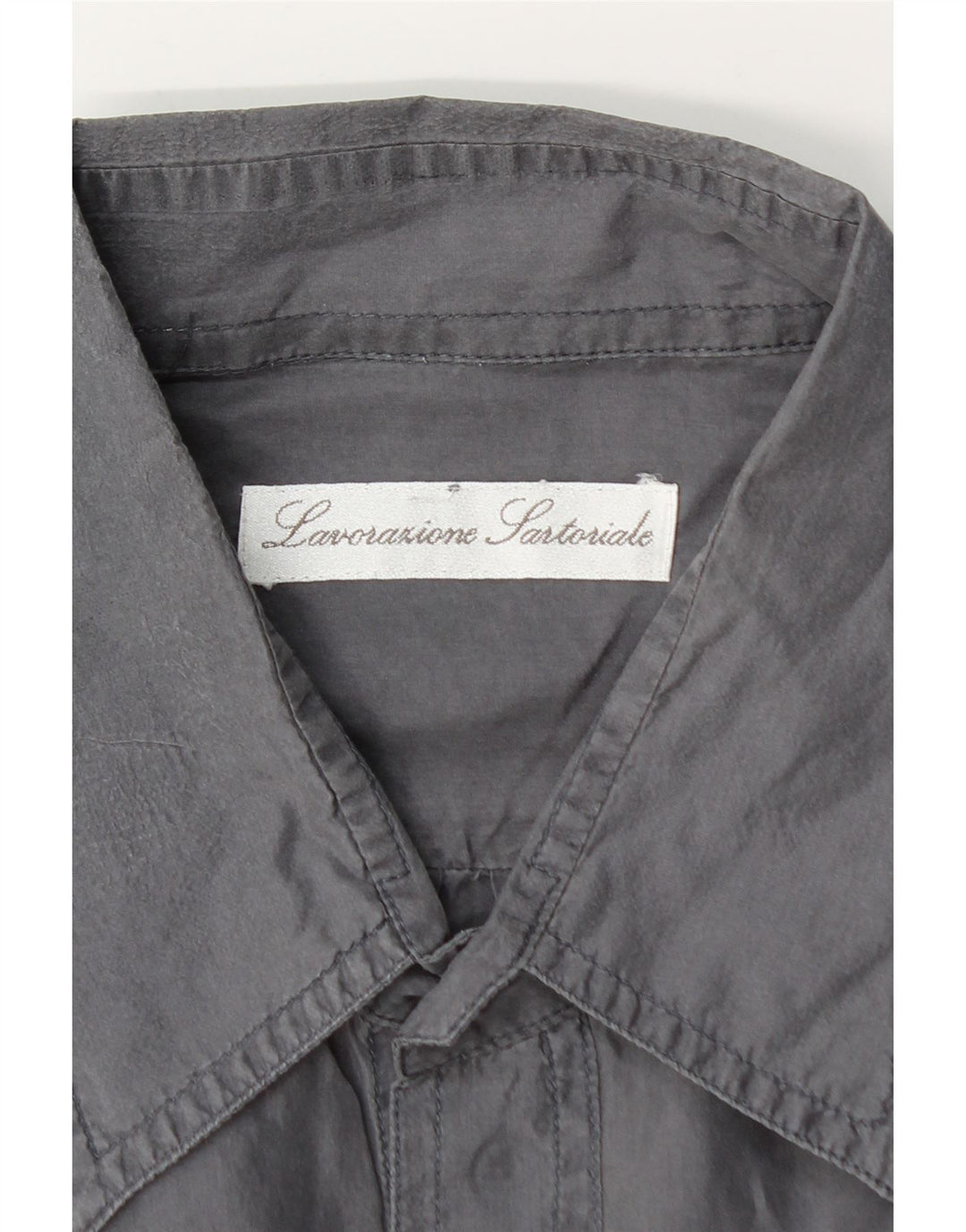 Vintage Herren Kurzarmshirt 2XL Grau