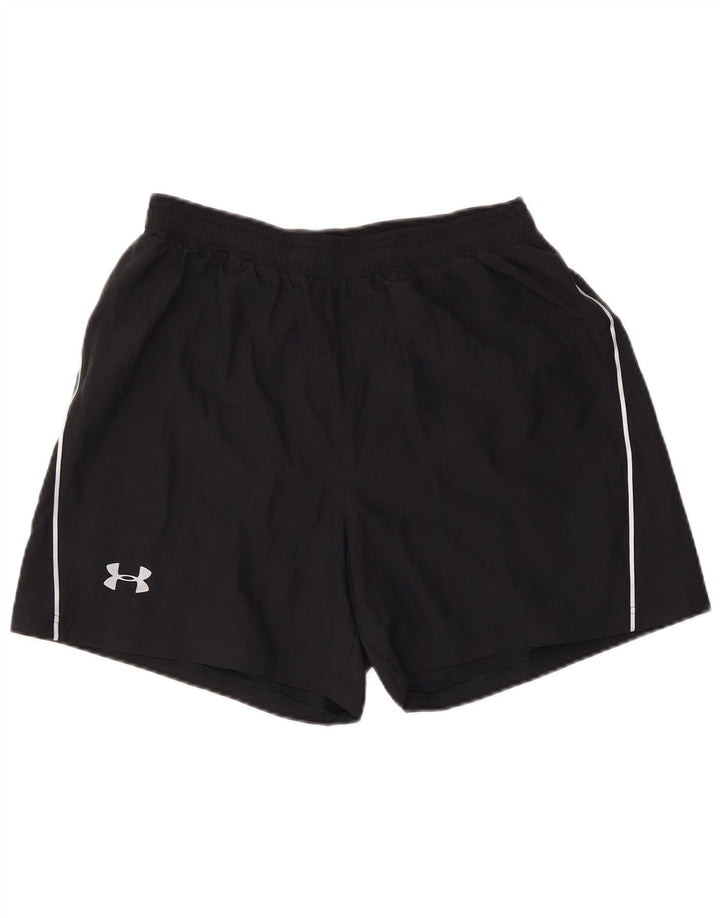 Under Armour Herren Sportshorts Mittelschwarzes Polyester