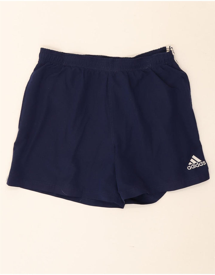 Adidas Herren-Sportshorts, groß, marineblau, Polyester