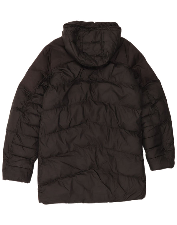 G-Star Herren-Mantel mit Kapuze, gepolstert, UK 36, Größe S, Schwarz, Polyester