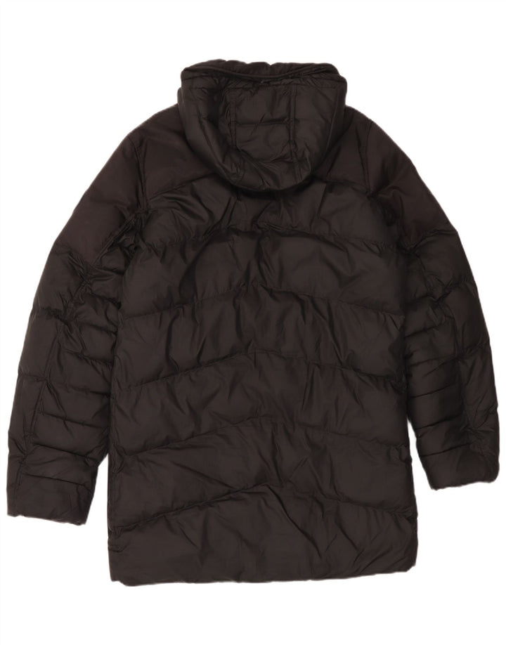 G-Star Herren-Mantel mit Kapuze, gepolstert, UK 36, Größe S, Schwarz, Polyester