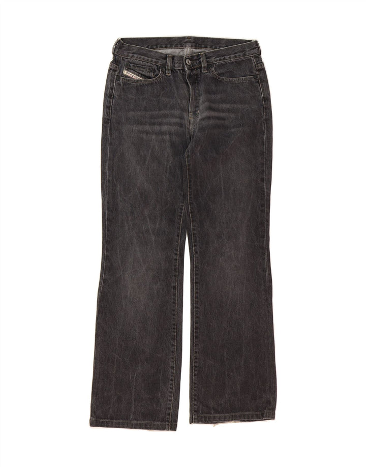 DIESEL Womens Bootcut Jeans W28 L31 Black Cotton Vintage Diesel and Second-Hand Diesel from Messina Hembry 