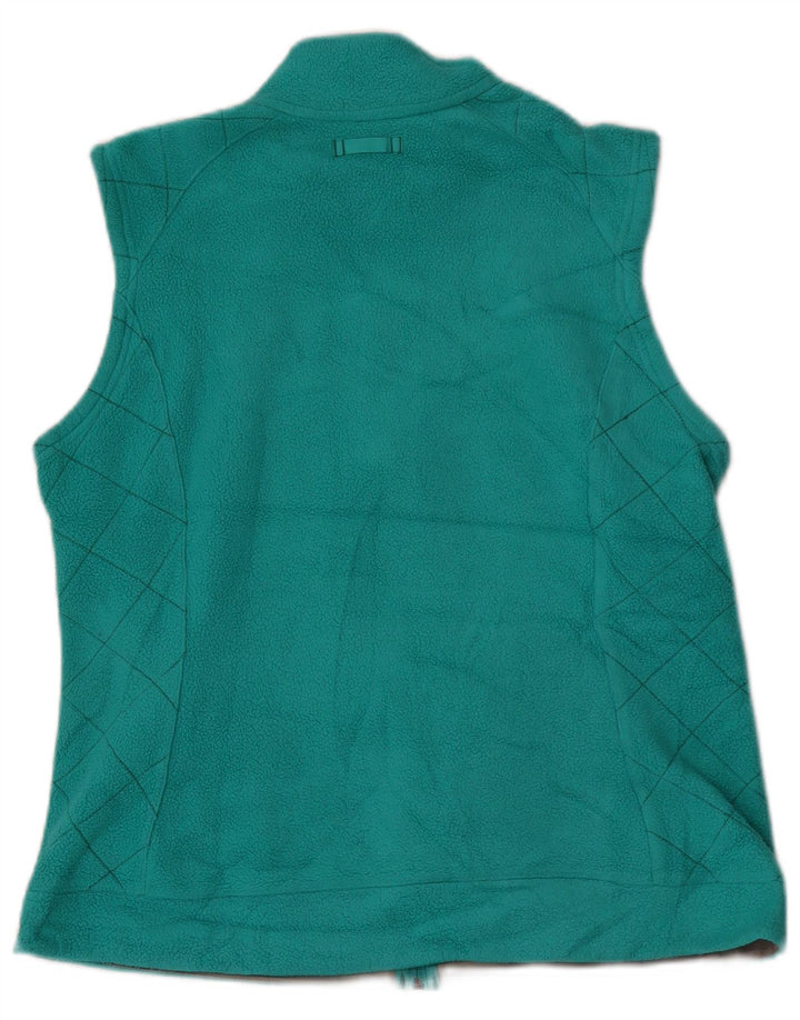 Eddie Bauer Damen Fleeceweste UK 16 Large Türkis Polyester