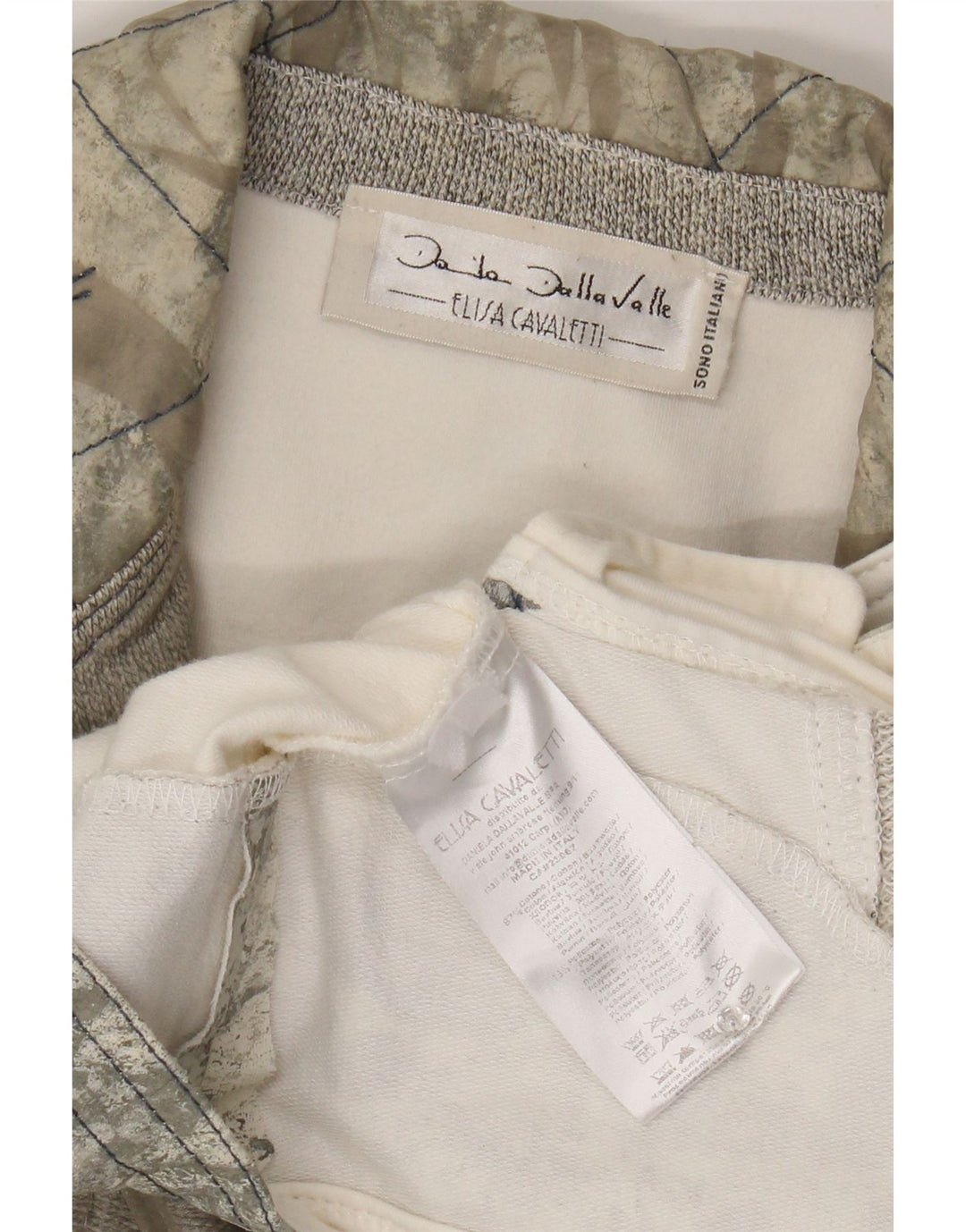 Elisa Cavaletti Damen-Blazerjacke mit 3 Knöpfen, UK 12, Mittelgrau, Farbblock