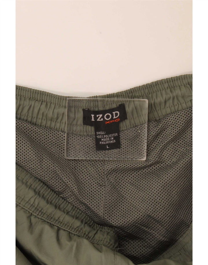 Izod Herren-Trainingshose, groß, Khaki, Polyester
