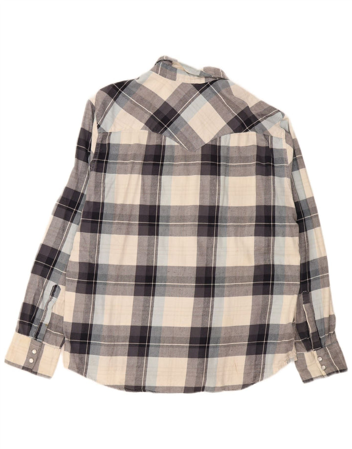 Levi's Herrenhemd XL, grau kariert, Baumwolle