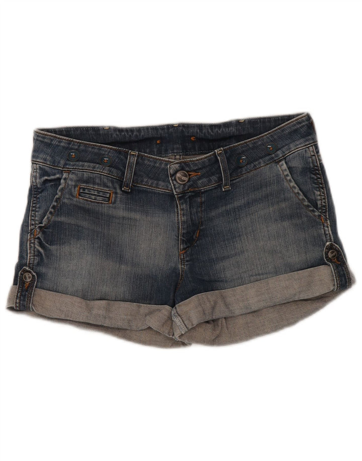 Wrangler Damen Sarah Fit Denim Shorts W30 Mittelblaue Baumwolle