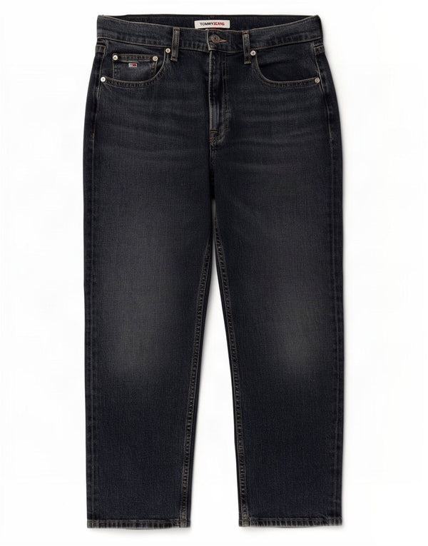 Tommy Hilfiger Herren Straight Jeans W30 L25 Marineblau Baumwolle