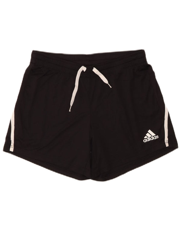 Adidas Damen Aeroready Sport Shorts UK 12/14 Medium Schwarz