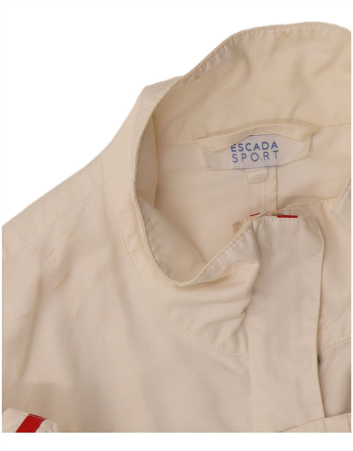 Escada Damen Weste EU 42 Large Weiß