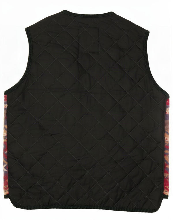 Master Herren Fleeceweste UK 42 XL Mehrfarbig Fair Isle