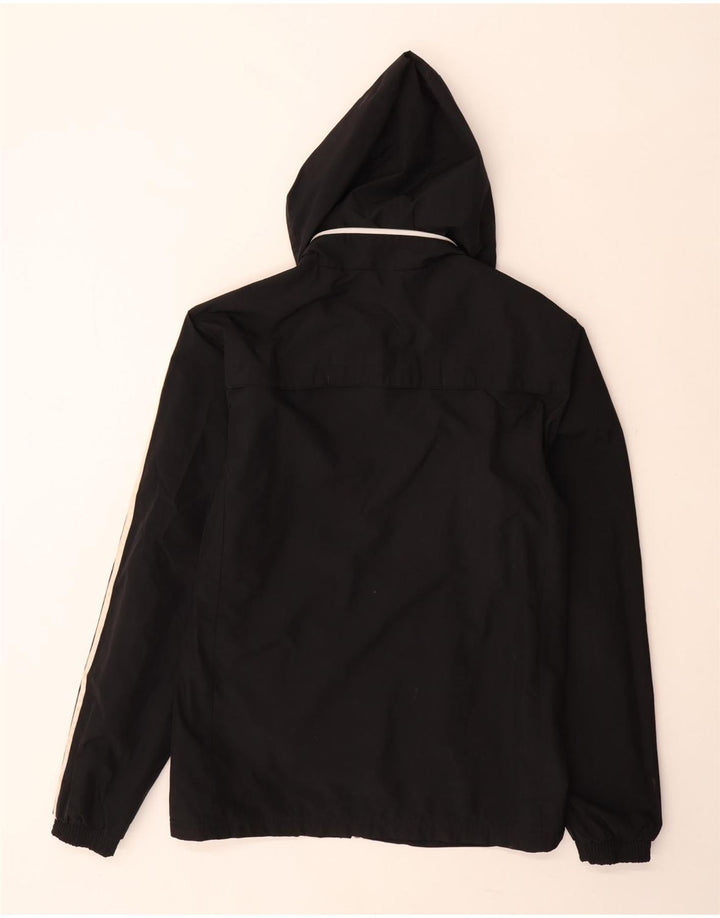 Adidas Herren-Trainingsanzug mit Kapuze, Jacke, Größe S, Schwarz, Polyester