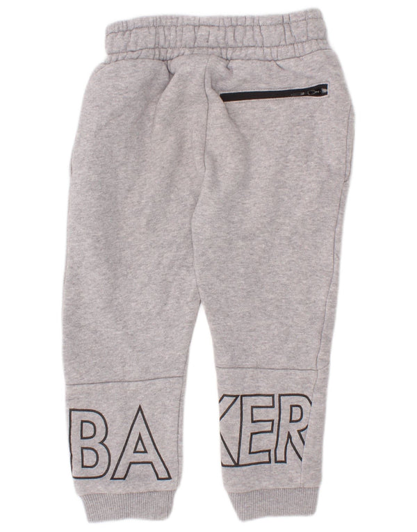 Ted Baker Baby-Jungen-Trainingshose mit Grafik, 18–24 Monate, grau meliert