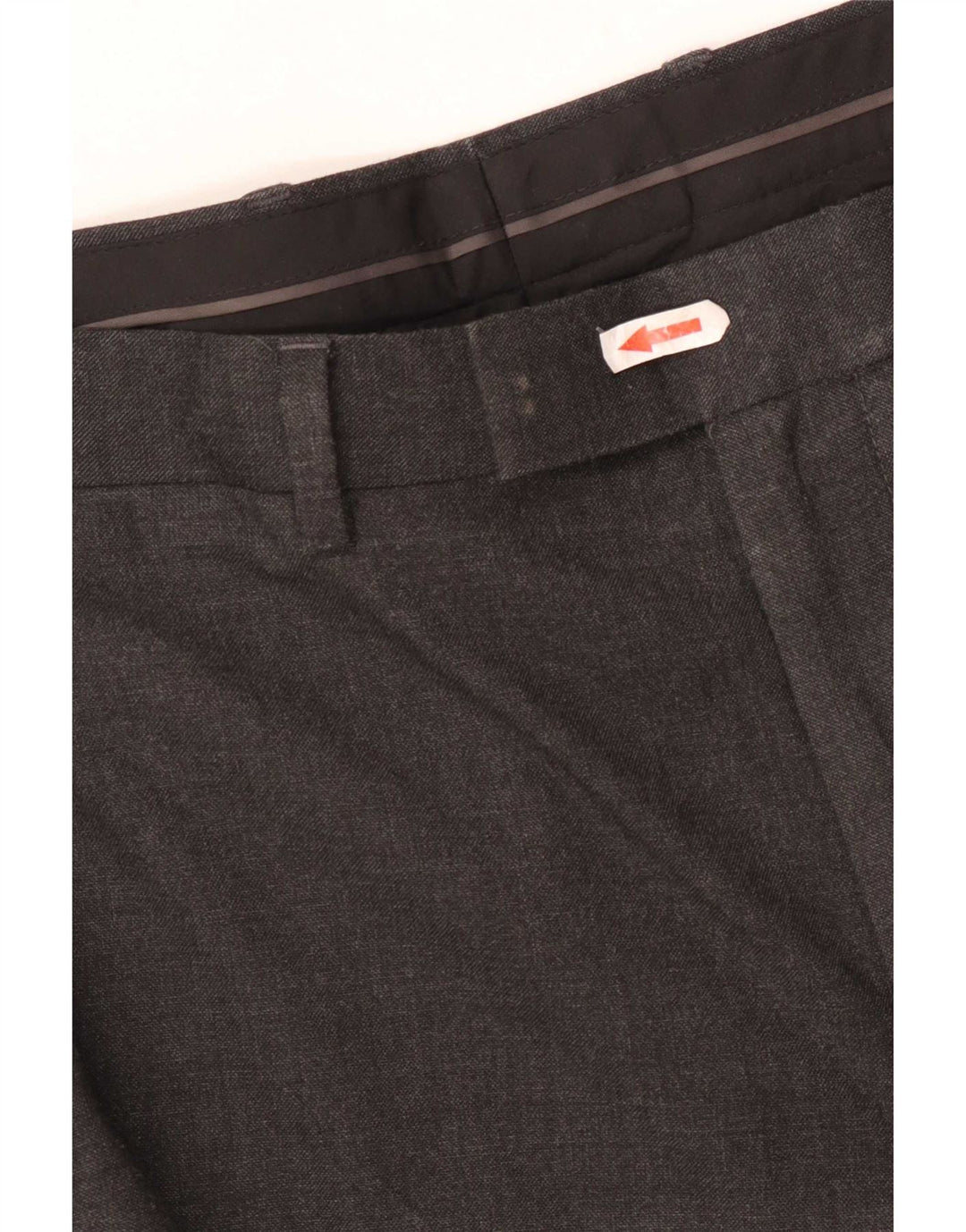 Marks & Spencer Herren-Anzughose in normaler Passform, W38 L29, grau, Polyester