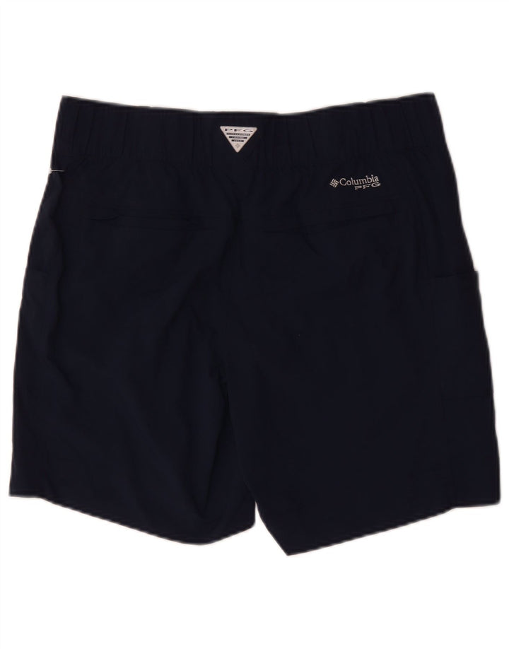 Columbia Damen Cargo-Shorts US 12 Large W34 Marineblaues Nylon