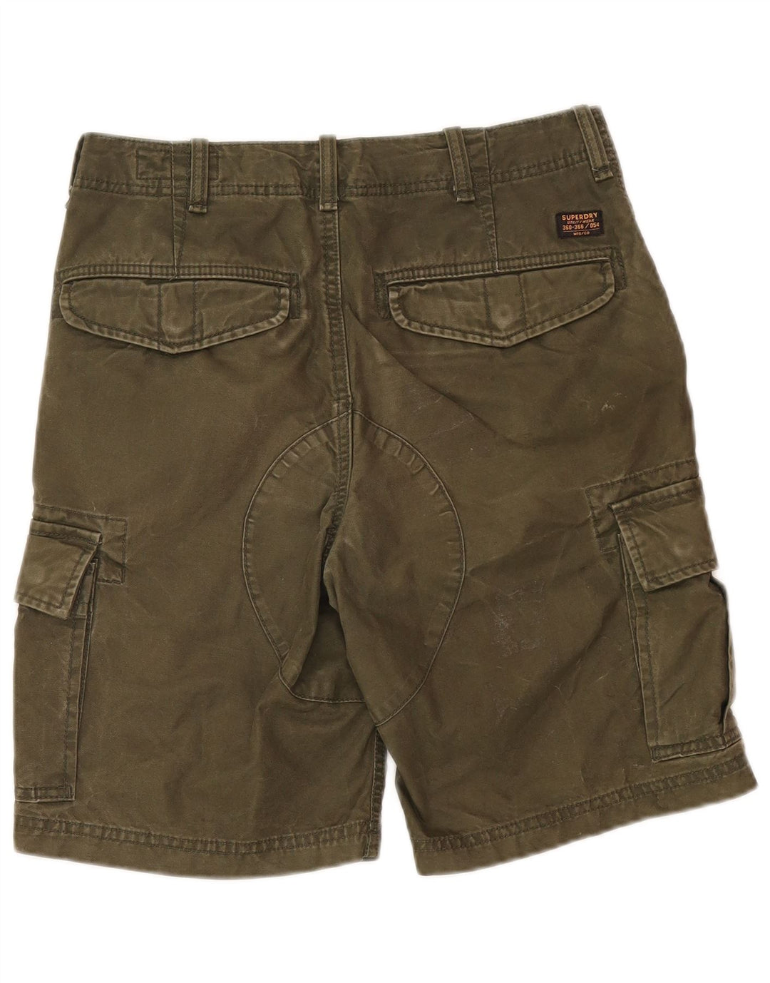 SUPERDRY Mens Cargo Shorts W28 Small  Green