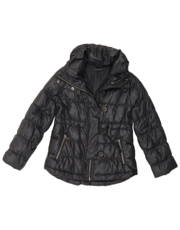 Sisley Mädchen Steppjacke 5-6 Jahre Schwarz Polyester
