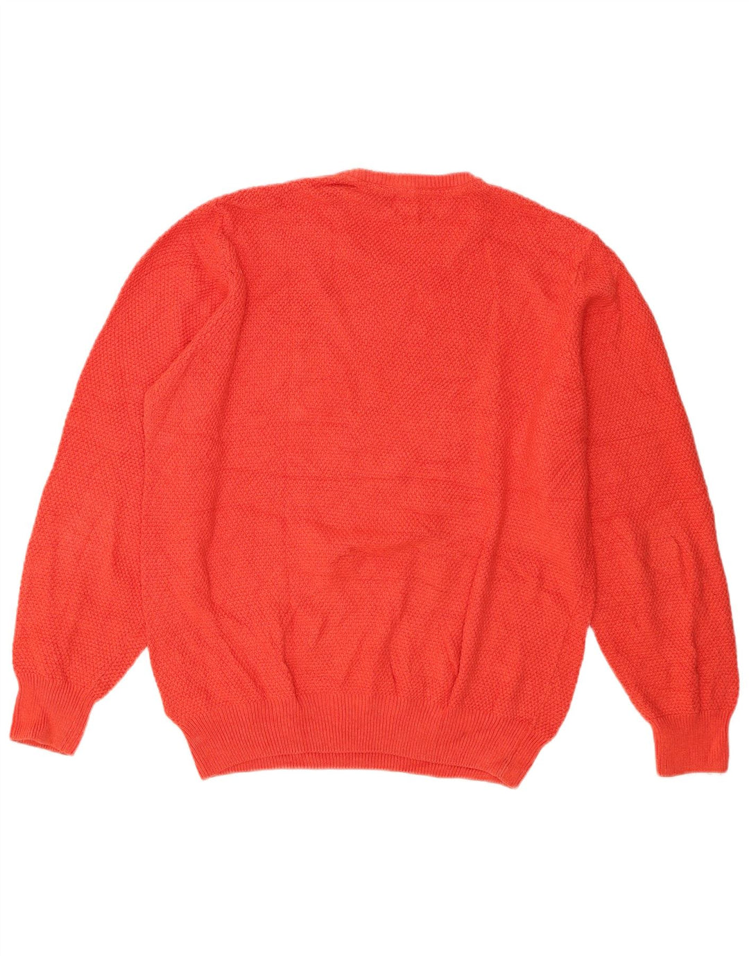 Marks & Spencer Maßgeschneiderter Herren-Pullover mit Rundhalsausschnitt in Mittelrot