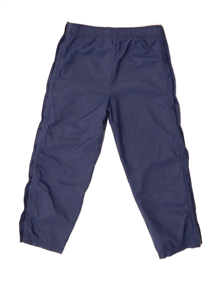 NIKE Boys Tracksuit Trousers 8-9 Years Small Navy Blue Polyester Vintage Nike and Second-Hand Nike from Messina Hembry 