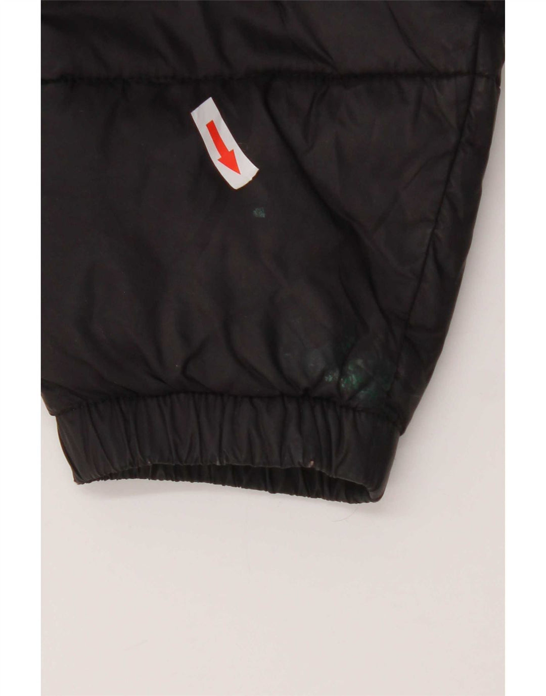 Fila Herren Wattierte Jacke UK 38 Mittelschwarzes Nylon