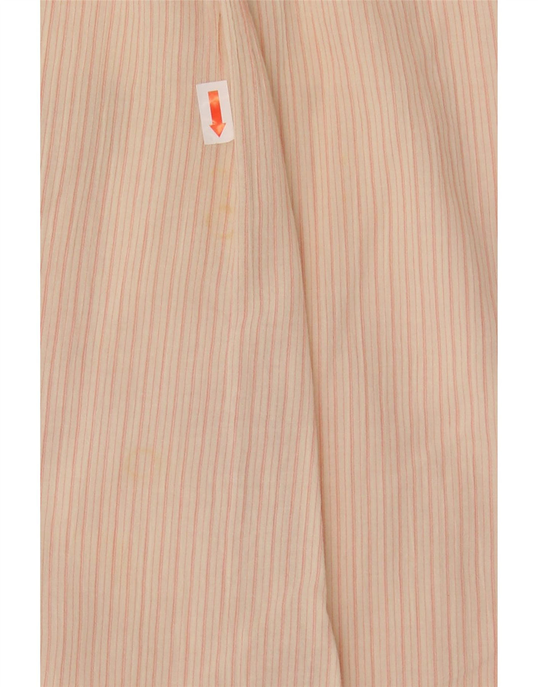 LEVI'S Womens Shirt UK 12 Medium Pink Striped Cotton