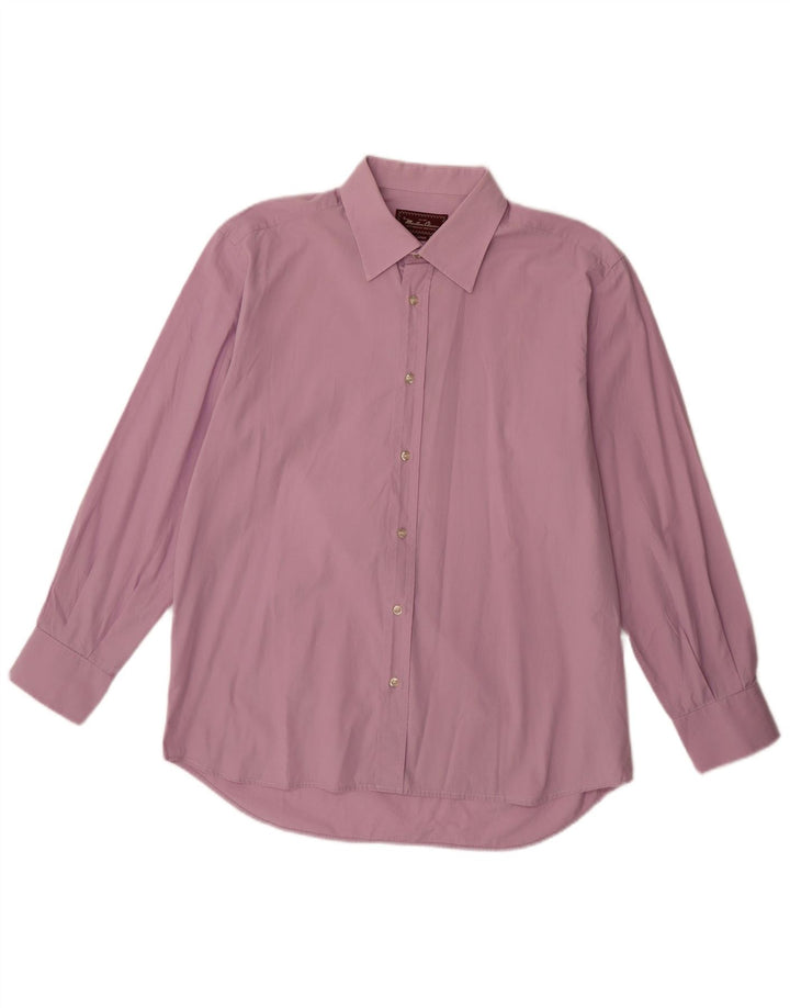 MARLBORO CLASSICS Herrenhemd XL Lila