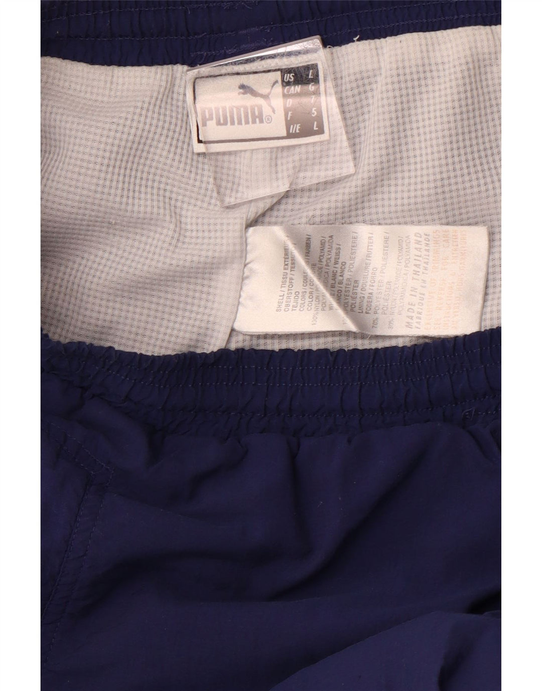 PUMA Damen-Trainingshose, Jogginghose, groß, marineblau, Nylon, Sport