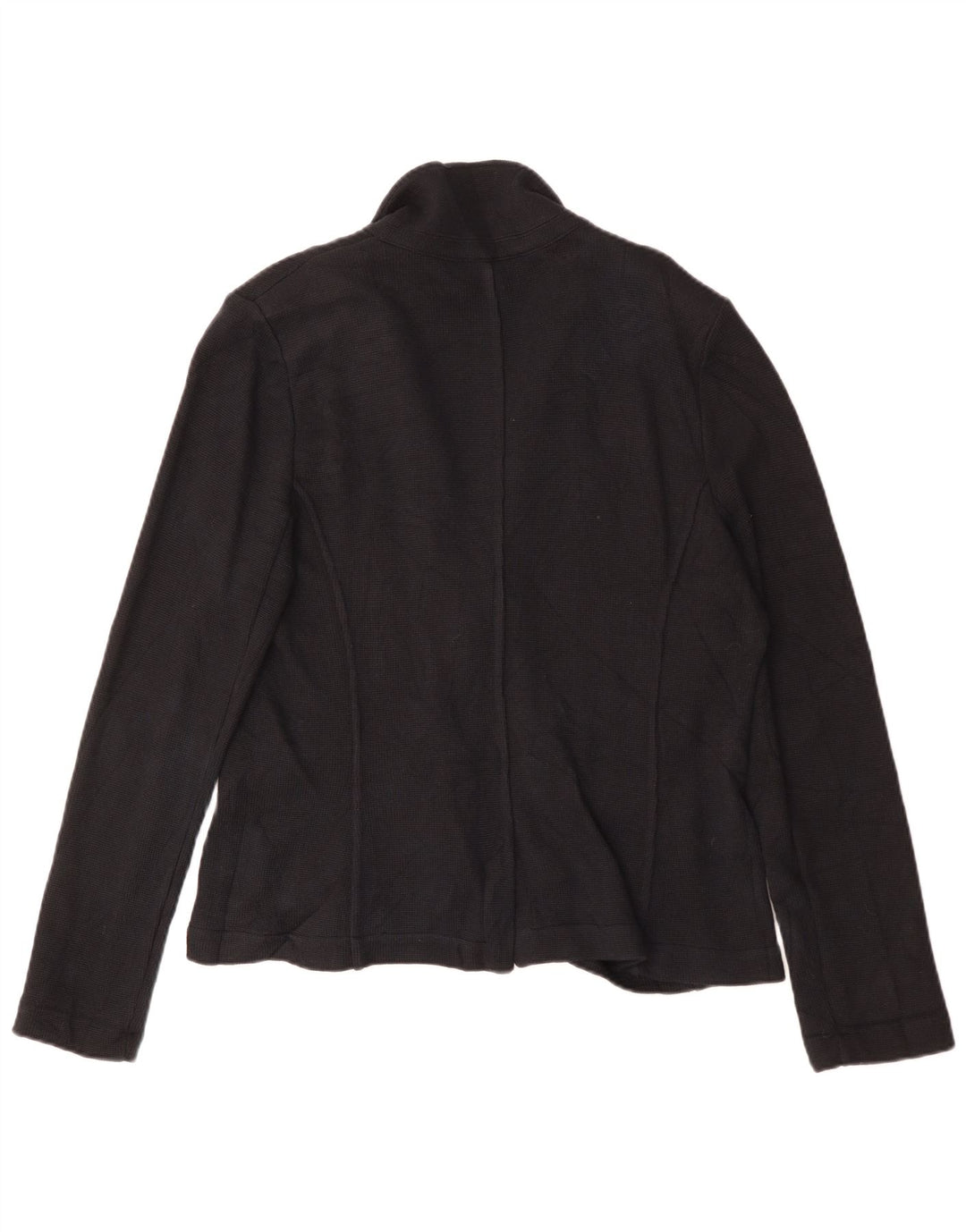 Whistles Damen-Blazerjacke mit 2 Knöpfen, UK 16, Größe L, Schwarz, Baumwolle