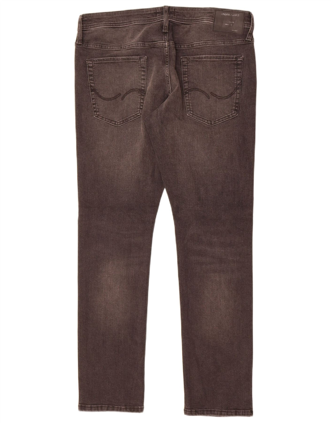 Jack & Jones Herren GLENN Slim Jeans W36 L32 Graue Baumwolle