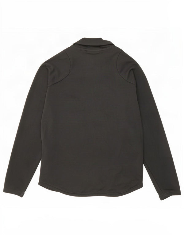 Nike Dri Fit Pullover-Trainingsanzugoberteil für Damen, UK 6, XS, Grau, Farbblock