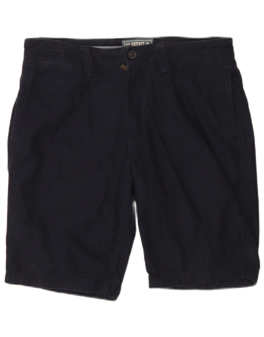Fat Face Herren-Chino-Shorts, W34, Größe L, Marineblau, Baumwolle